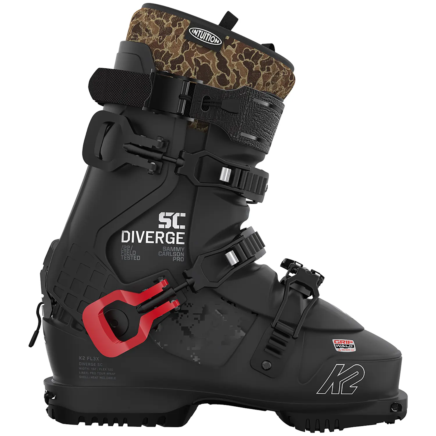 

Горнолыжные ботинки K2 FL3X Diverge SC Alpine Touring 2023, черный