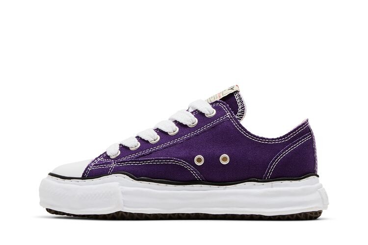 Кроссовки Maison Mihara Yasuhiro Peterson OG Sole Canvas Low Purple, фиолетовый — фото 3