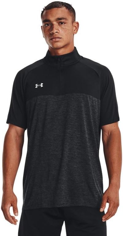 

Under Armour мужская футболка Locker SS 1/4 Zip, Black, Черный, Under Armour мужская футболка Locker SS 1/4 Zip, Black