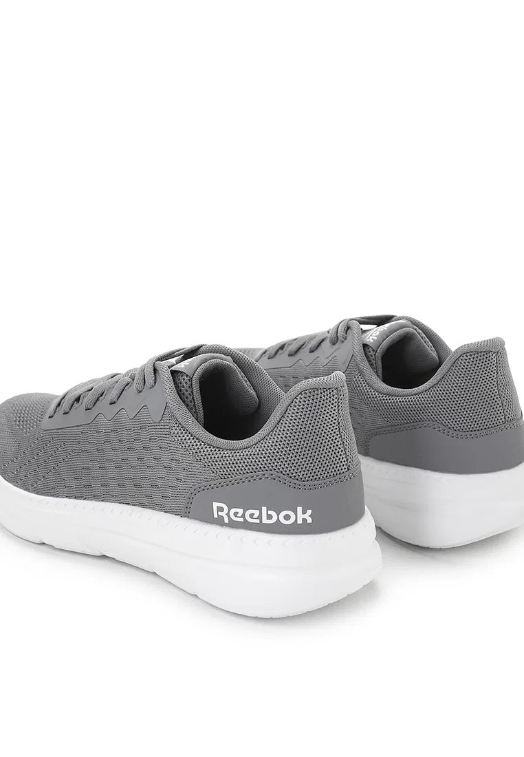 Кроссовки мужские спортивные Quick Jogger, Reebok, белый/темно-синий/серый — фото 3