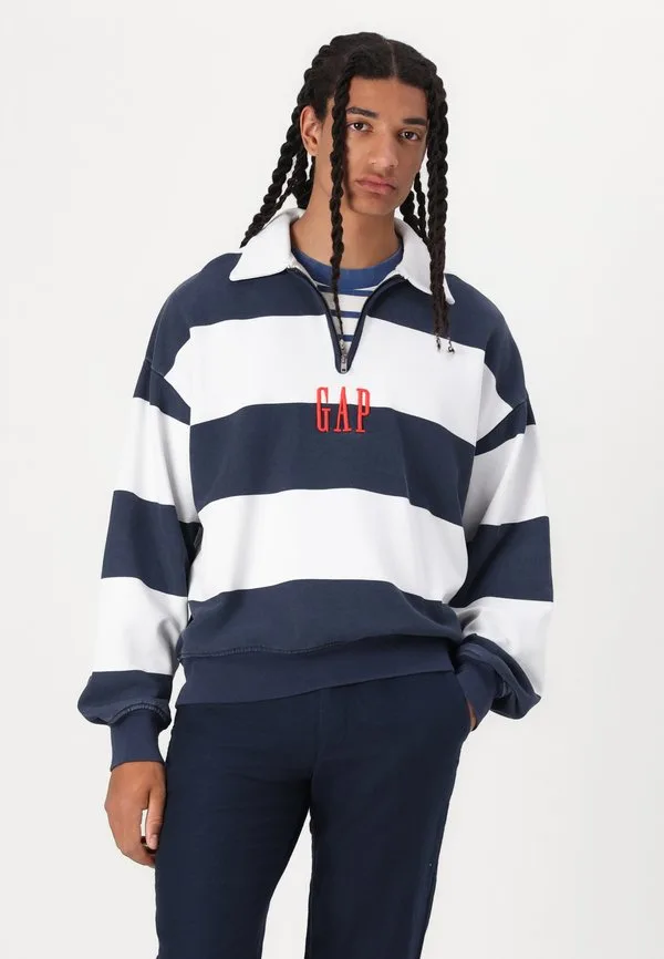 Прямые брюки Gap, Classic Navy — фото 4