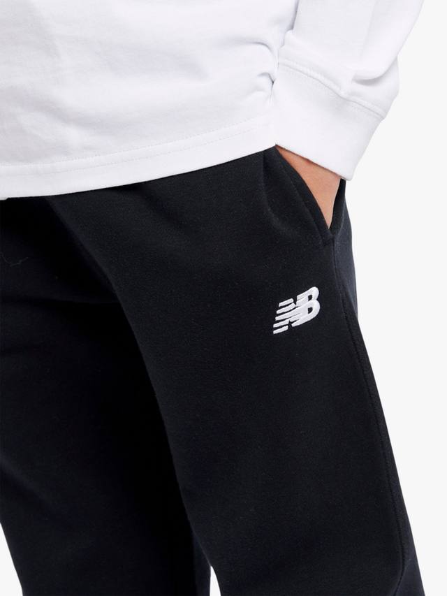 Детские джоггеры с маленьким логотипом New Balance, Caviar — фото 4
