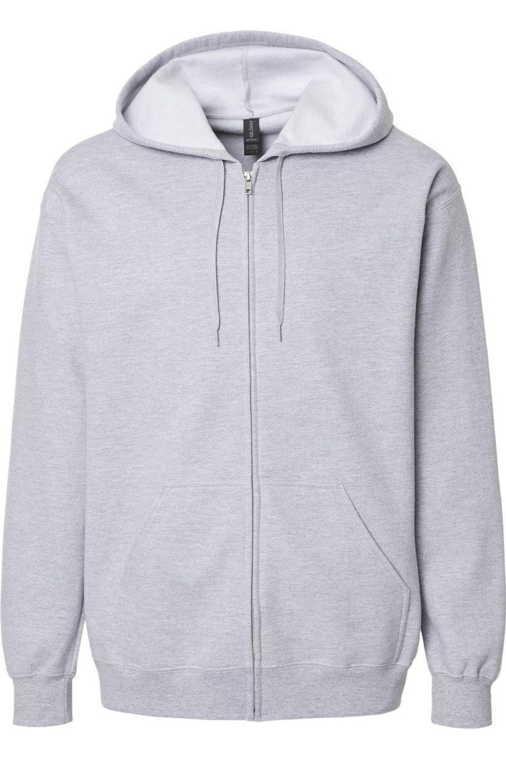 

Толстовка Gildan Softstyle с капюшоном и застежкой-молнией, цвет sport grey