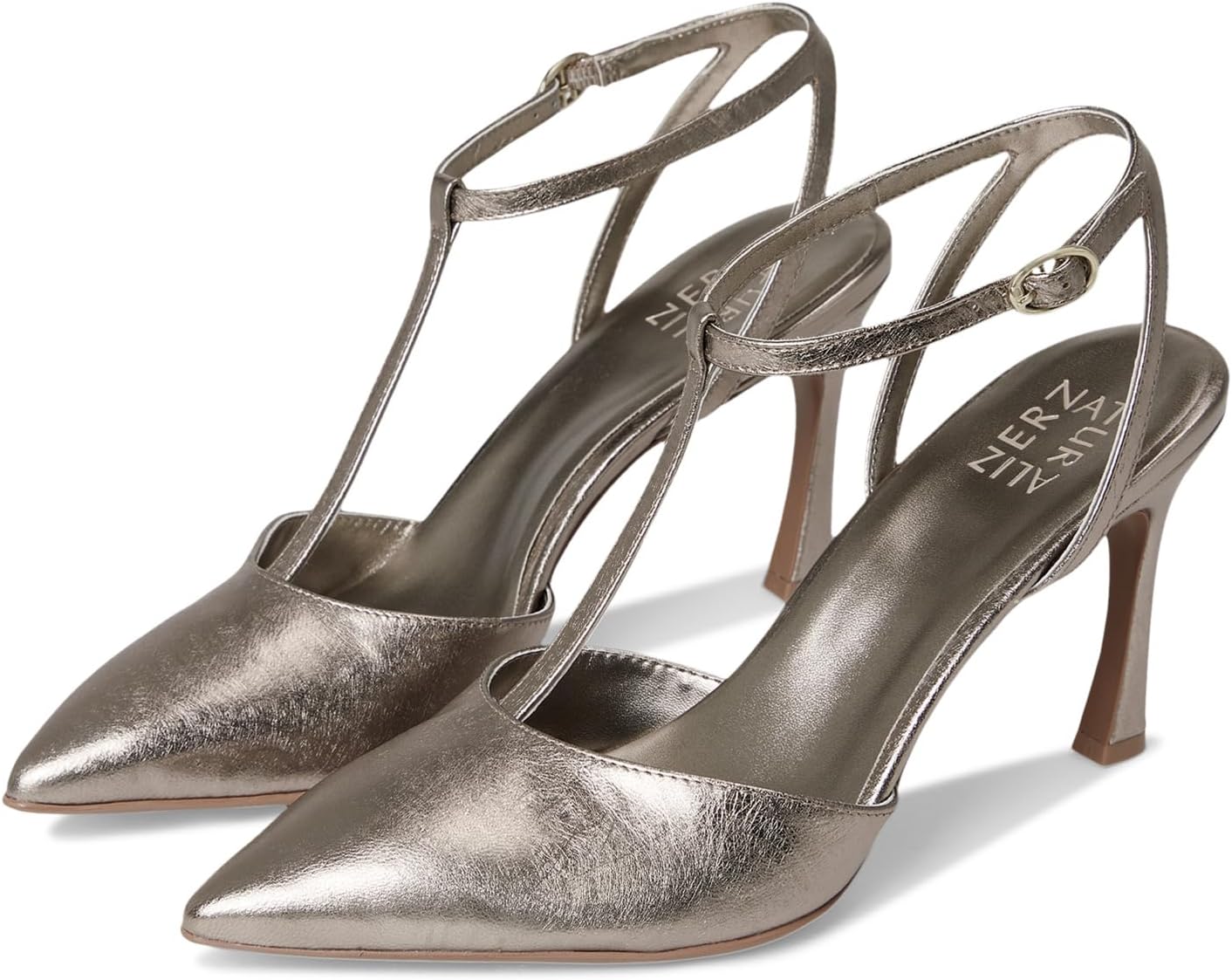 Туфли Naturalizer Women's Astrid, Patina Pewter Leather