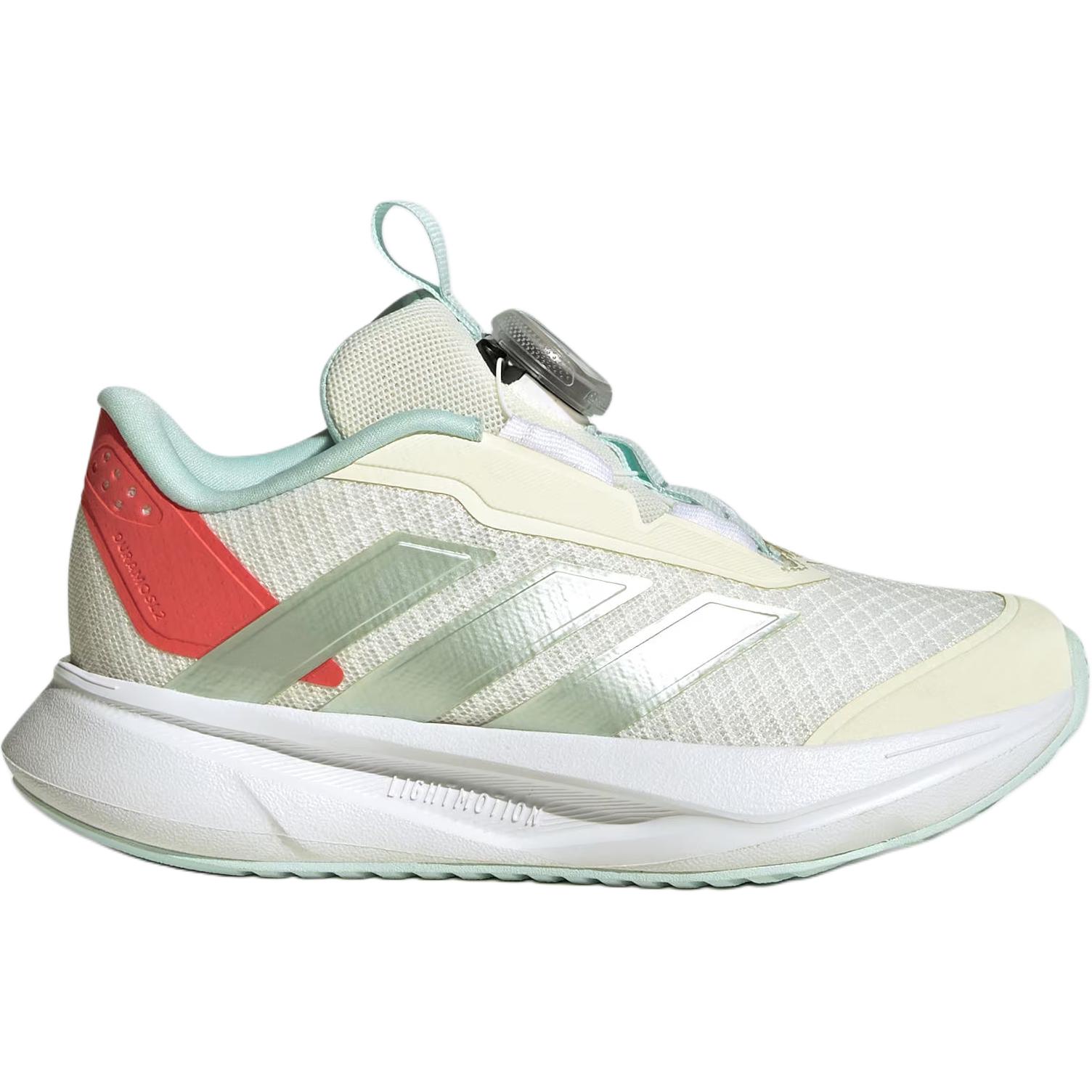 Детские кроссовки DURAMO SL 2.0 для детей Adidas, белый/зеленый — фото 2