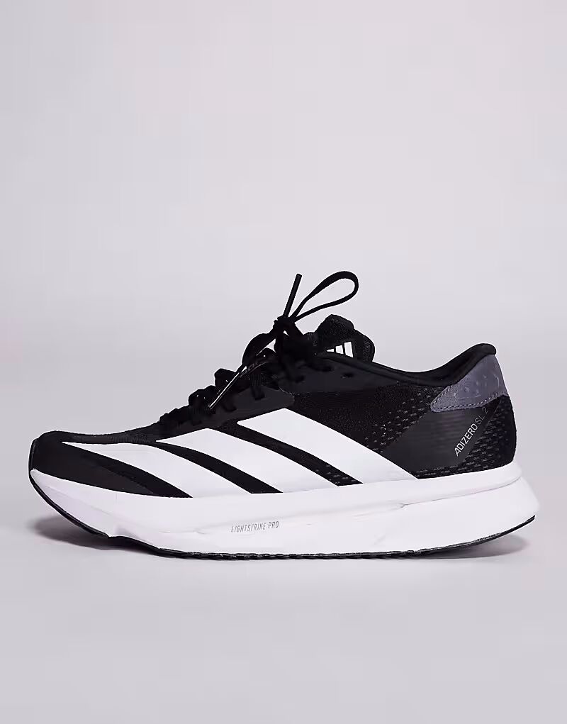 Кроссовки Adidas Running Adizero SL2 черного и белого цвета Adidas Performance — фото 2