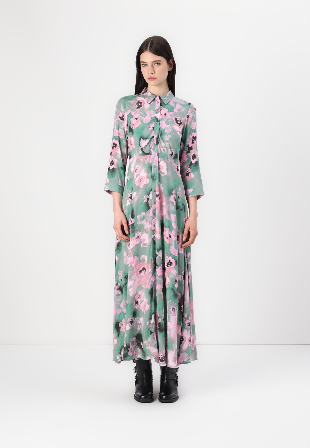 

Платье-рубашка YASSAVANNA LONG SHIRT DRESS YAS, мята