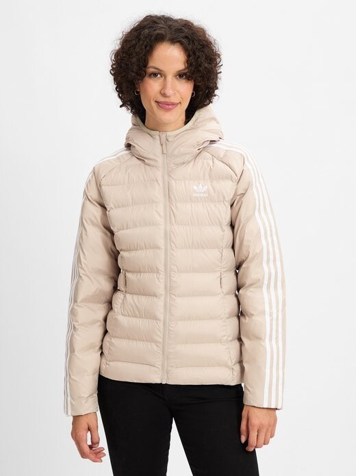 Стеганая куртка Adidas Originals, бежевый