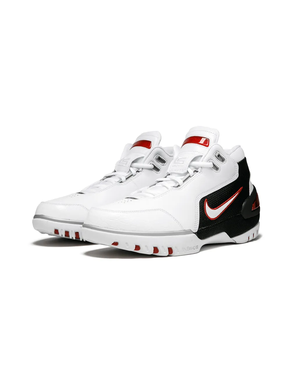 Кроссовки Air Zoom Generation QS Black/White/Varsity Crimson Nike, белый — фото 2