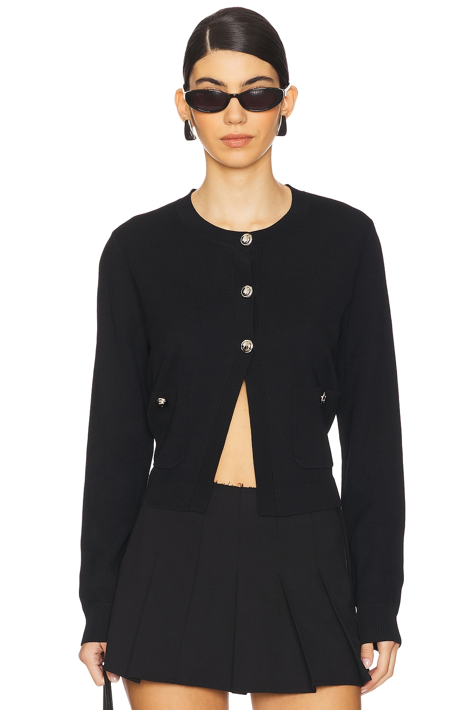 

Кардиган Charlotte Malbon Golf, black
