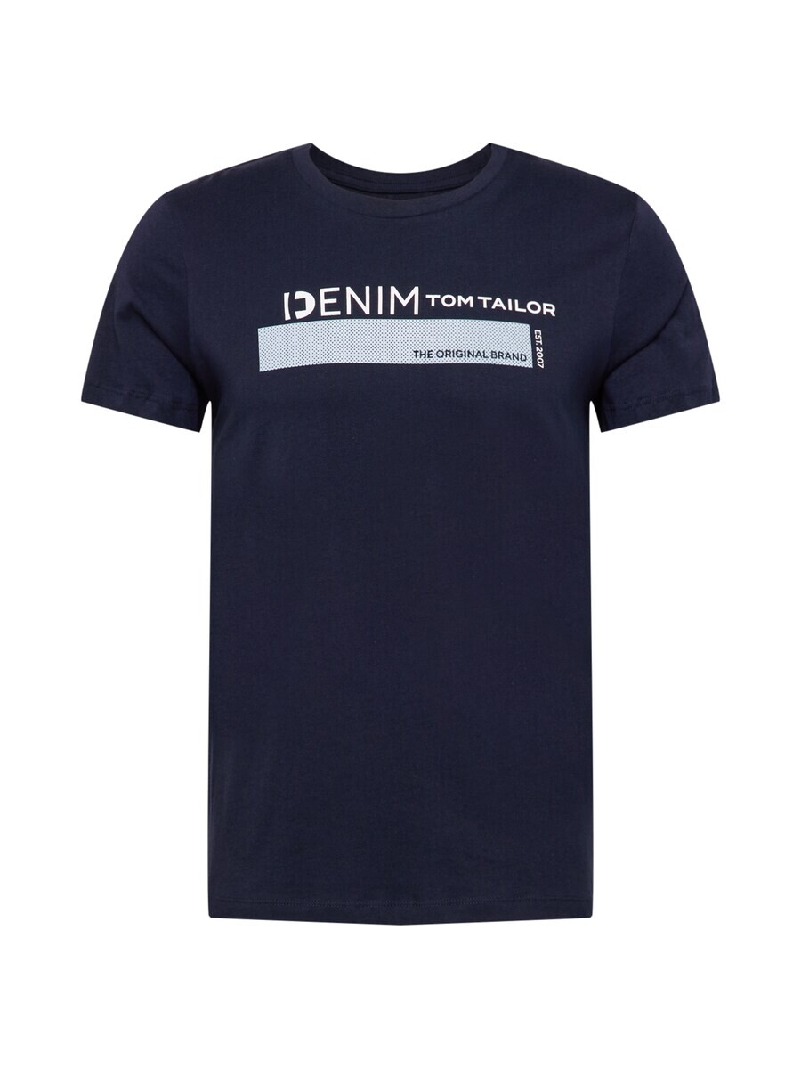 

Футболка TOM TAILOR DENIM, цвет Night blue/Light blue
