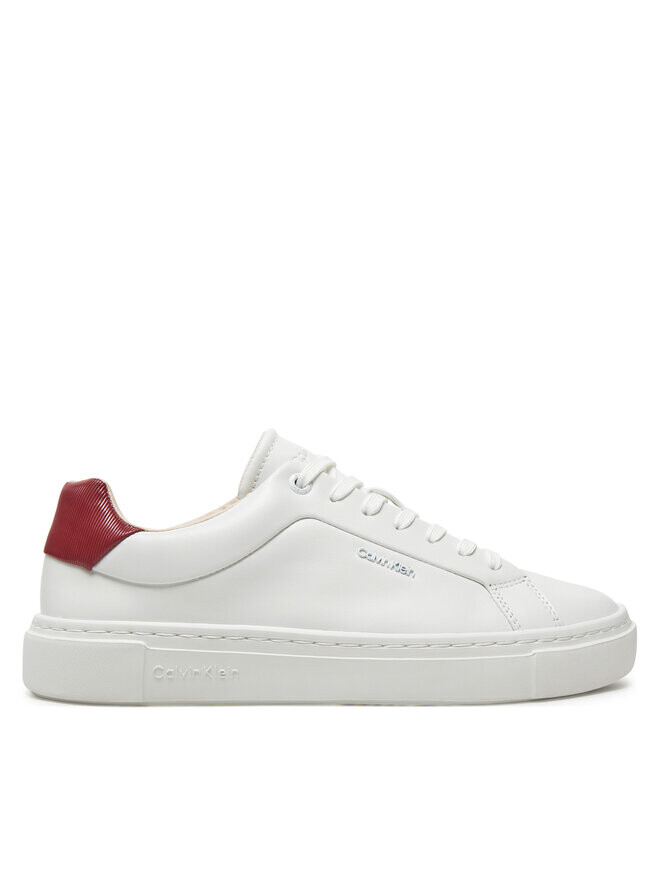 

Кроссовки Calvin Klein Cupsole Lace Up W/Ml Lth, белый