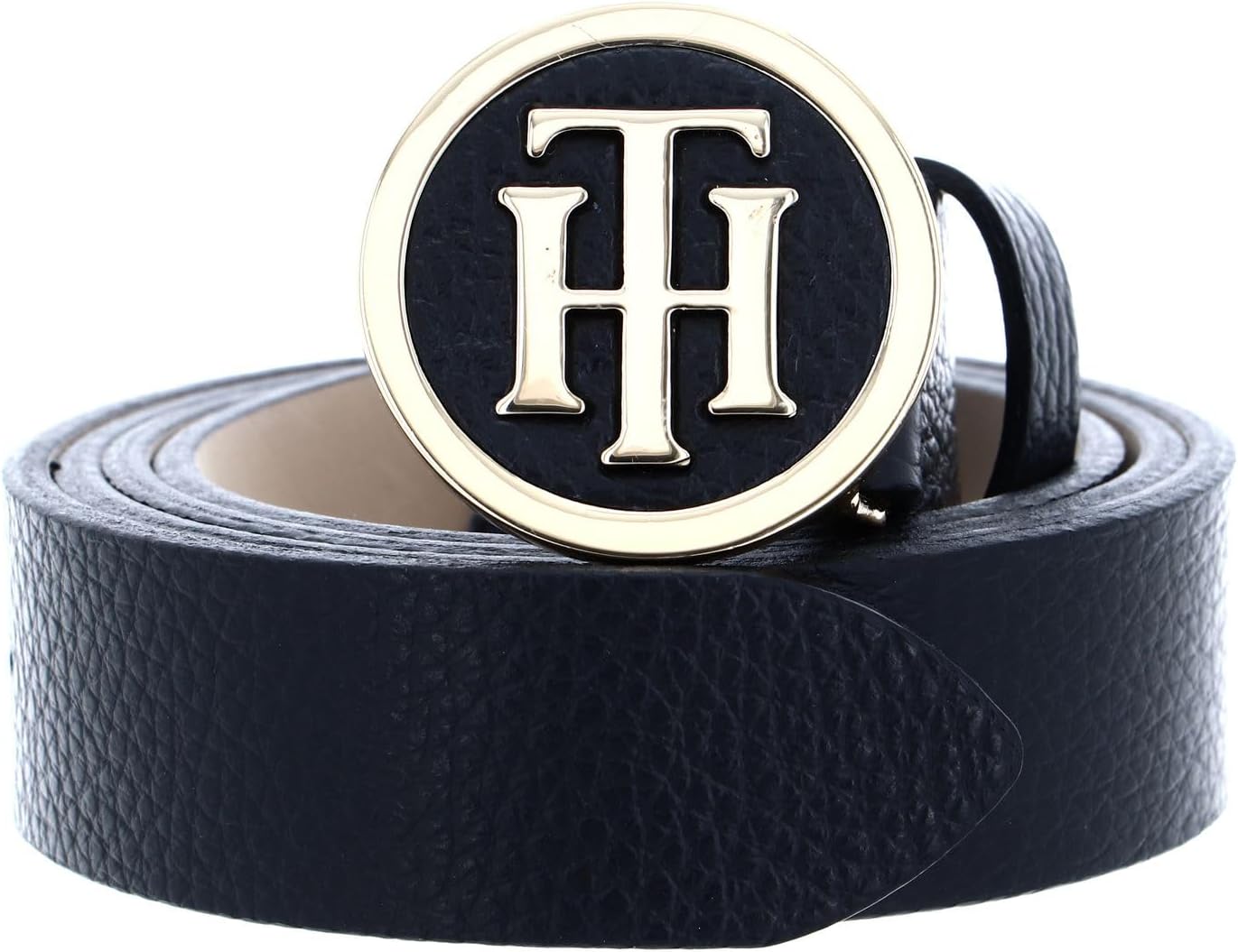 

Ремень Tommy Hilfiger Womens TH ROUND BUCKLE 3.0 с круглой пряжкой 3.0, Black (Black 2)
