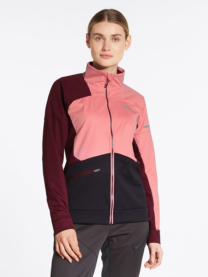 

Куртка софтшелл Ziener Funktionsjacke Norika, цвет Rosa/Rot