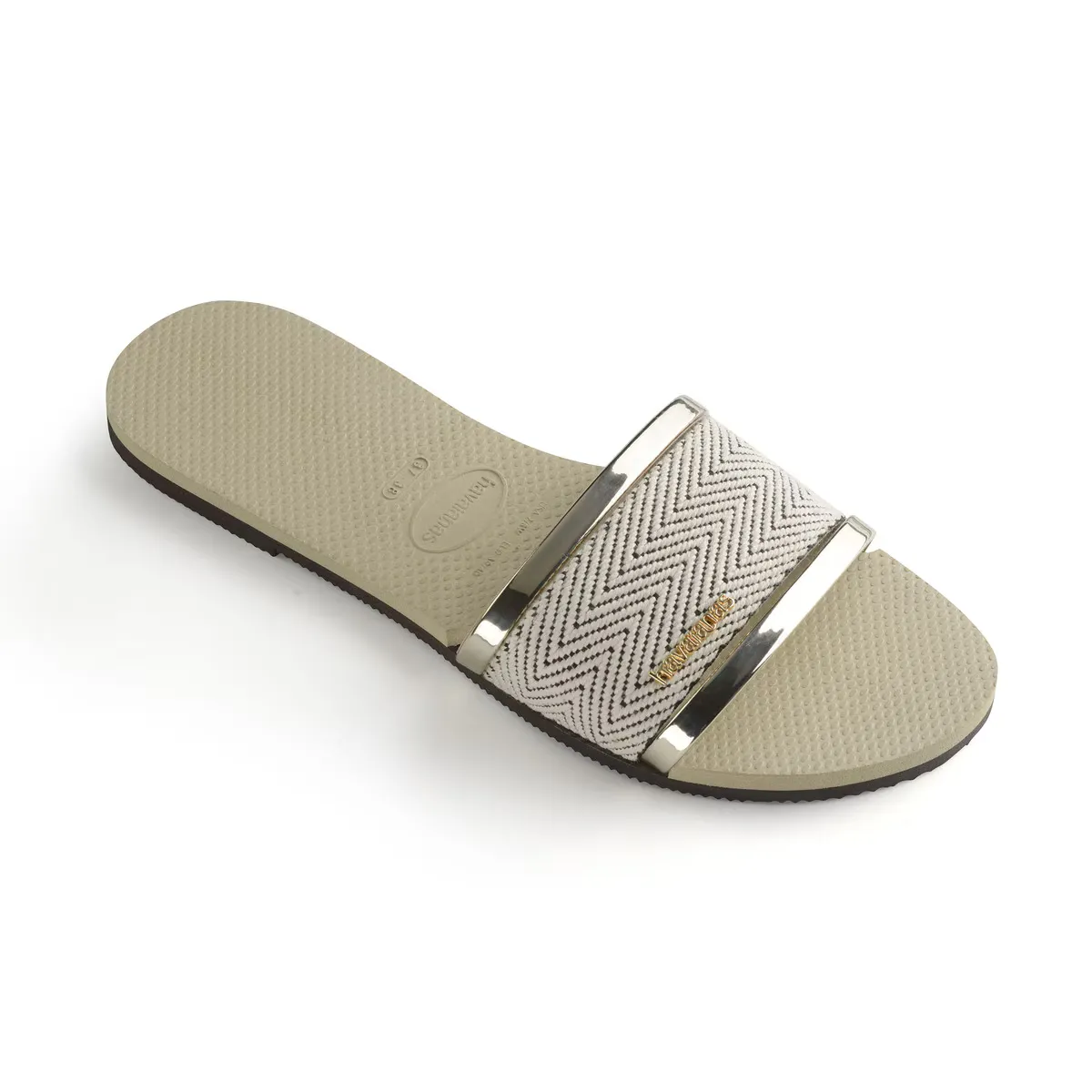 Пляжные сандалии Havaianas You Trancoso Premium для женщин, золотой — фото 3