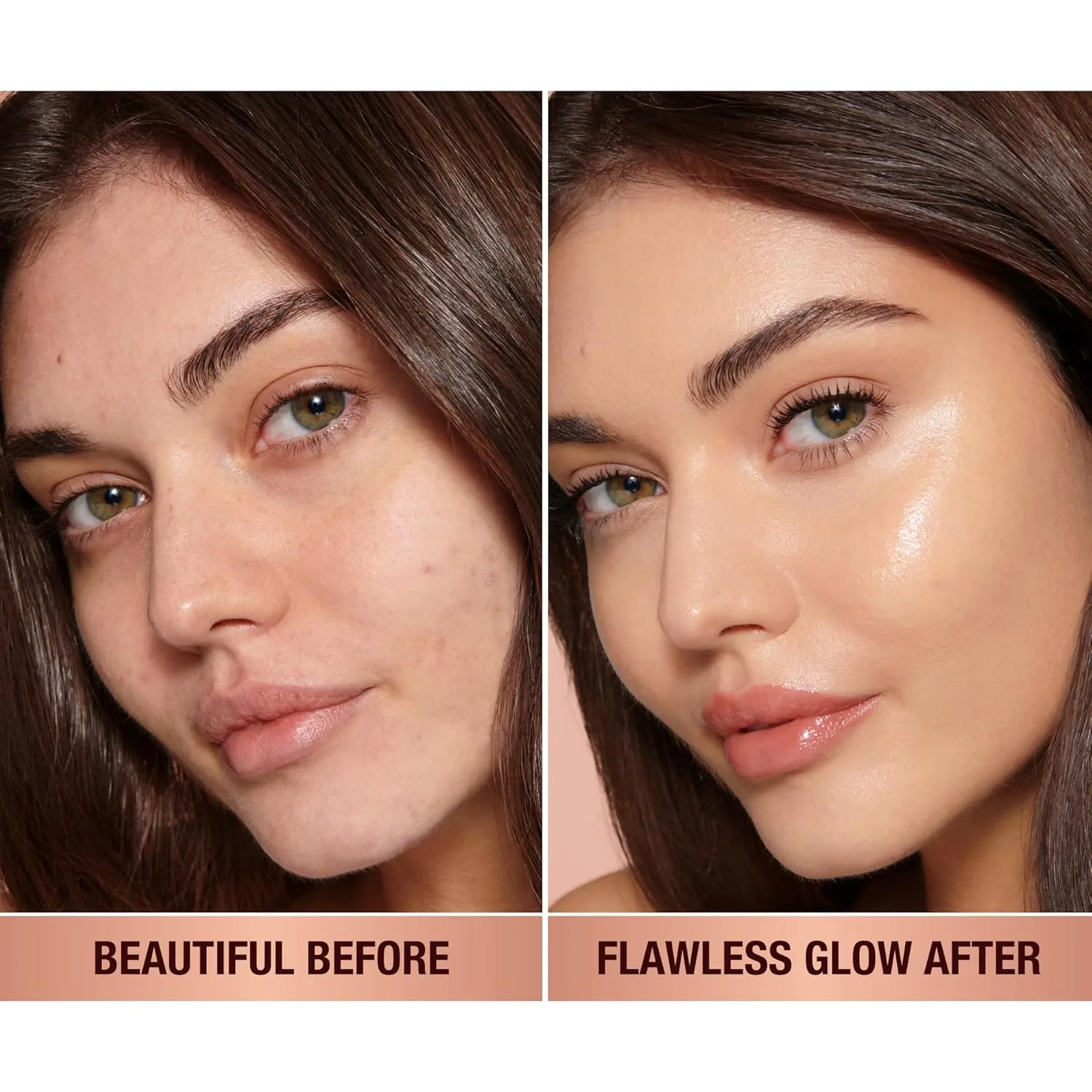 Charlotte Tilbury Hollywood Flawless Filter - универсальный праймер, бустер для сияния и жидкий хайлайтер с легким покрытием для гладкой и матовой кожи, 4 Medium - Olive shade for medium skin tones — фото 2