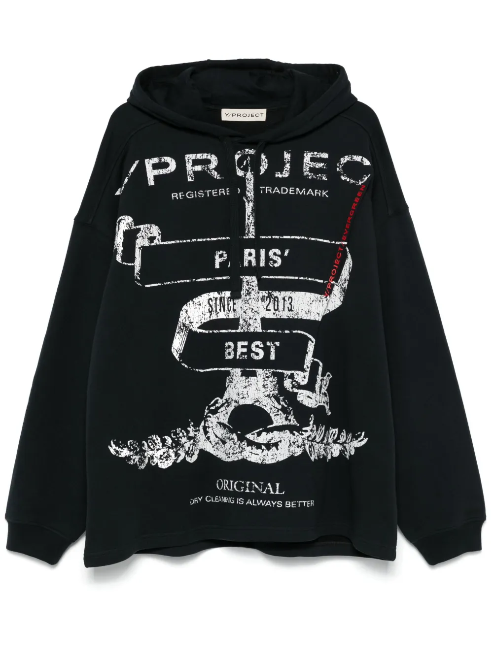 

Худи Evergreen Paris' Best с принтом Y/Project, черный