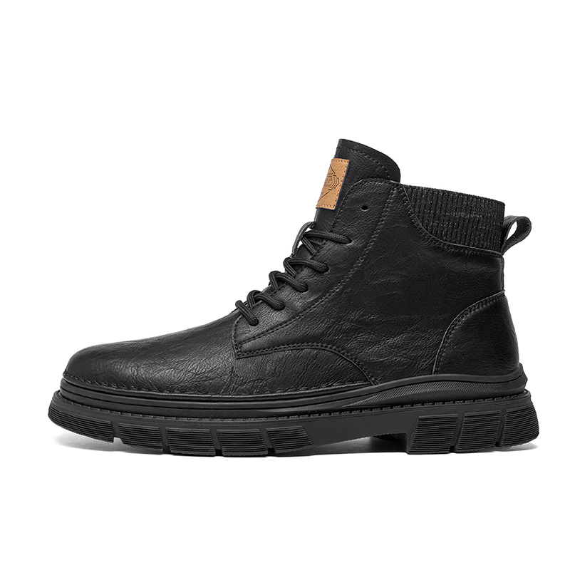 

Короткие модные ботинки мартин мужские CARTELO, черный