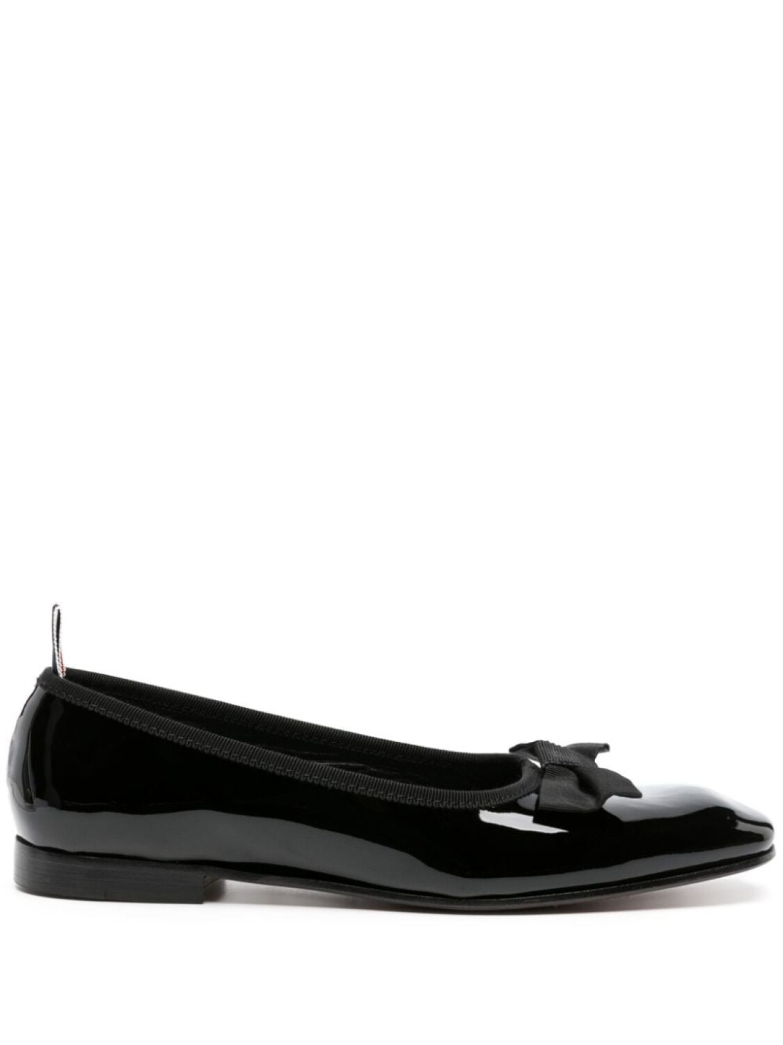 Лакированные балетки Opera Thom Browne, черный