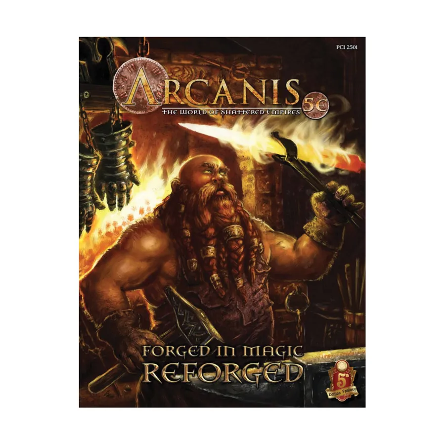 

Forged in Magic - Reforged, Arcanis - The World of Shattered Empires, твердый переплет