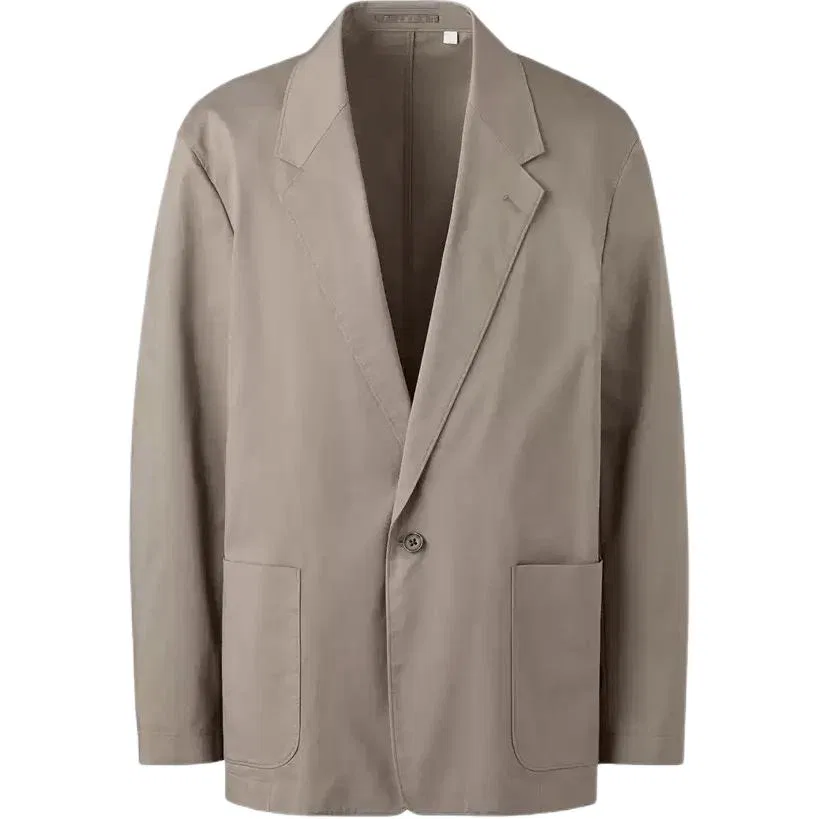 Деловой костюм U Collection SS26 UNIQLO мужской верблюжий