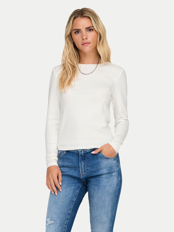 

Блузка slim fit Riley 15323159 Only, белый