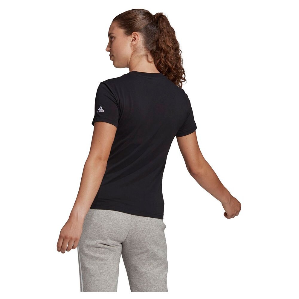 Футболка adidas Sportswear Essentials Slim Logo, черный — фото 2