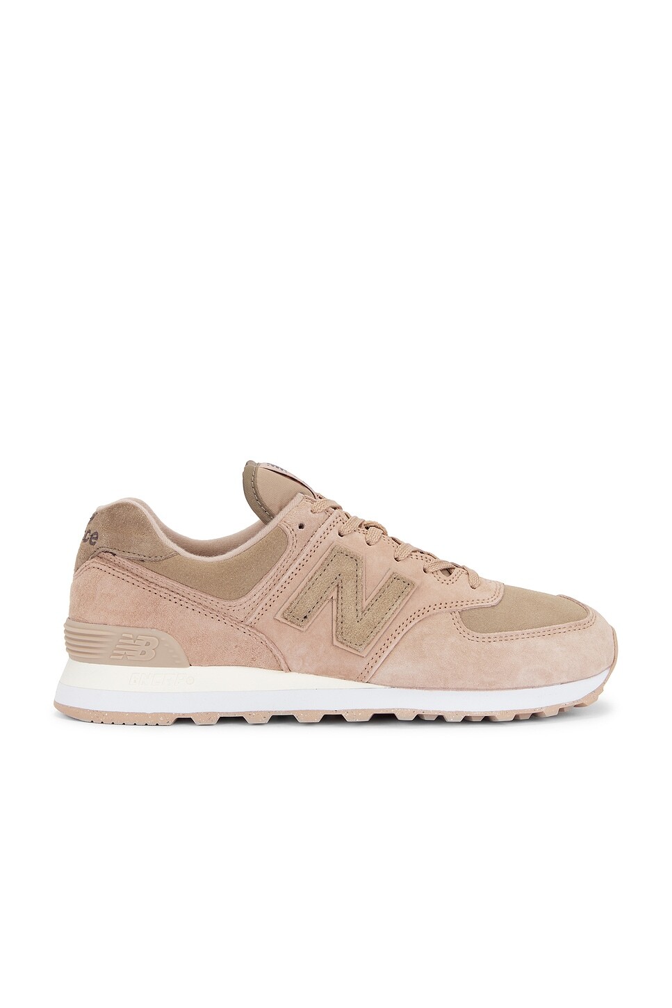 

574 кроссовки New Balance, цвет Flat Taupe, Mushroom. & Sea Salt