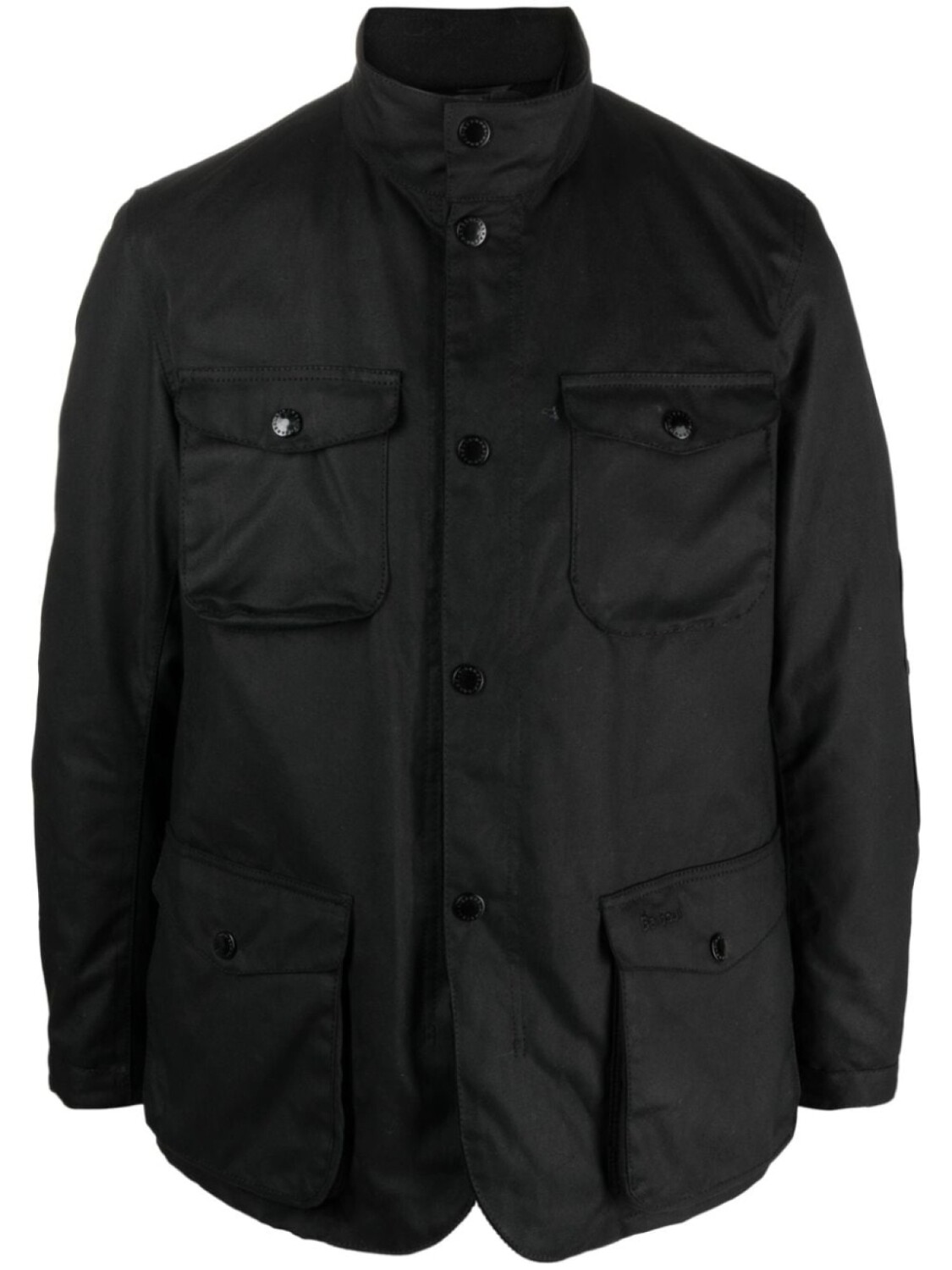 

Barbour вощеная куртка Ogston, черный