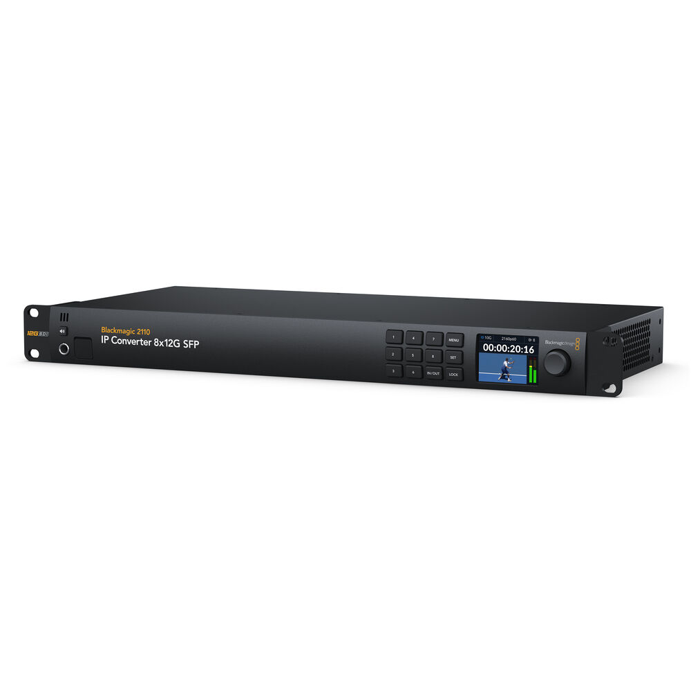 

IP-конвертер Blackmagic Design 2110 8x12G SFP
