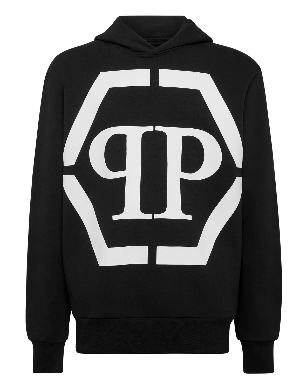 

Толстовка с капюшоном Шестиугольник Philipp Plein, цвет Black / White