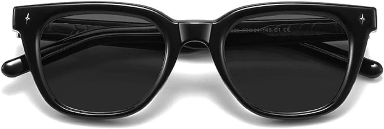 

Квадратные роскошные женские солнцезащитные очки UV400 с леопардовым принтом и градиентным переходом цвета, мужские солнцезащитные очки 8636 Melrose, Black