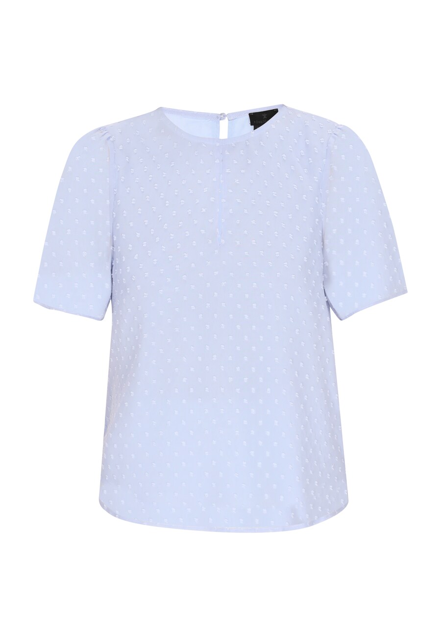 

Блуза DreiMaster Klassik Classic Look, светло-синий