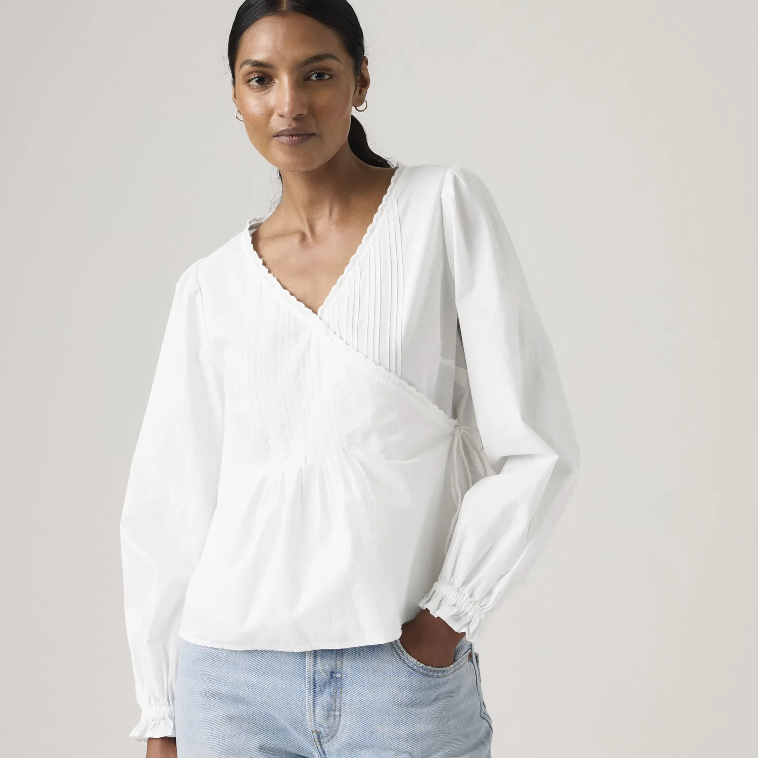 Блузка-накидка Soleil Levi's, White