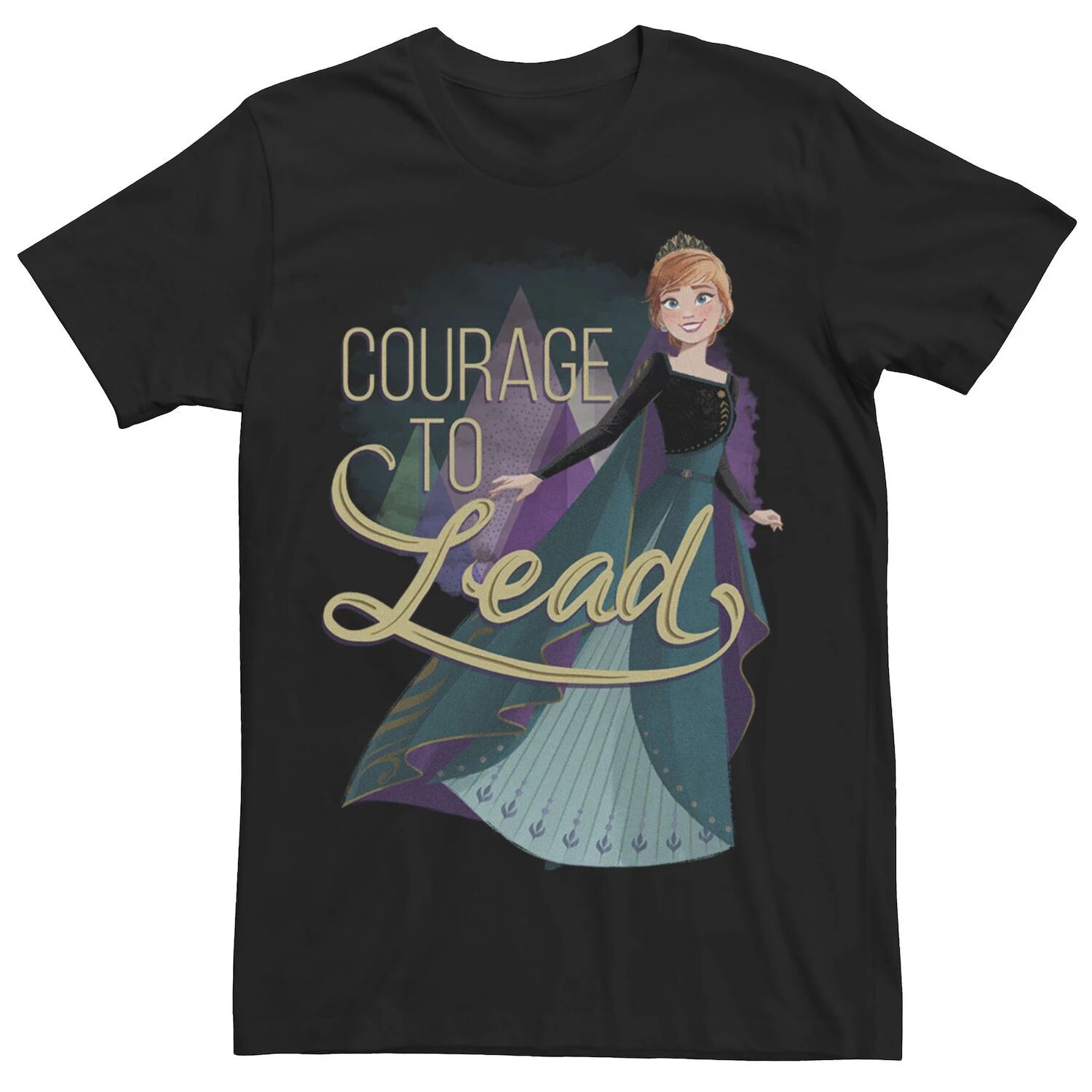 

Мужская футболка Disney Frozen 2 Anna Courage To Lead Licensed Character