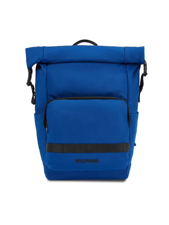 

Рюкзак Th Monotype Rolltop Backpack Tommy Hilfiger, синий