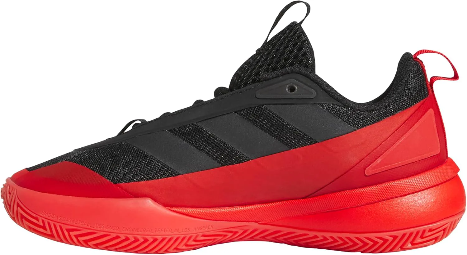 Кроссовки Adidas Kids для мальчиков Subzone на шнуровке, повседневные - черные, черный/красный — фото 2