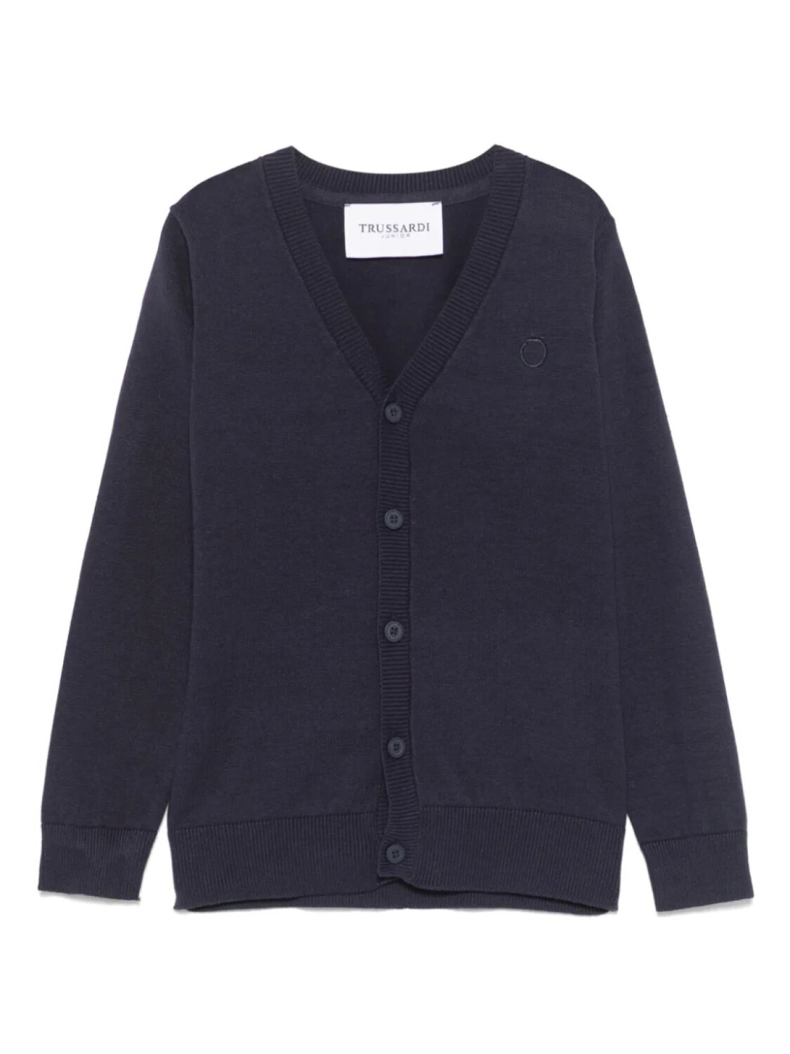 

Кардиган TRUSSARDI JUNIOR с вышитым логотипом, синий