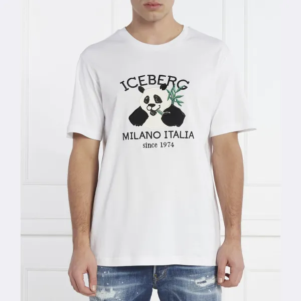 

Футболка стандартного кроя Iceberg, белый