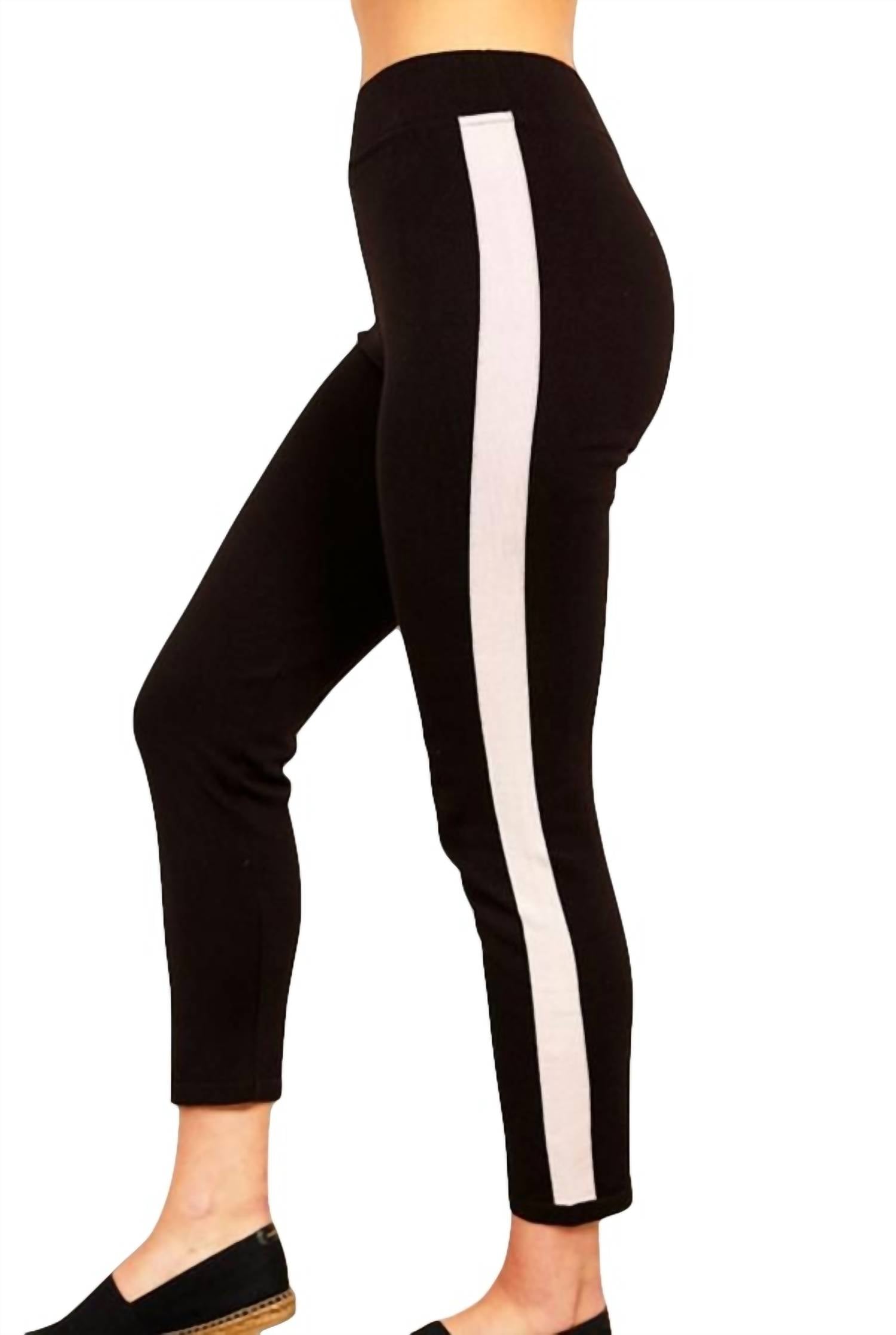 

Спортивные брюки черного/каменного цвета Angel Apparel