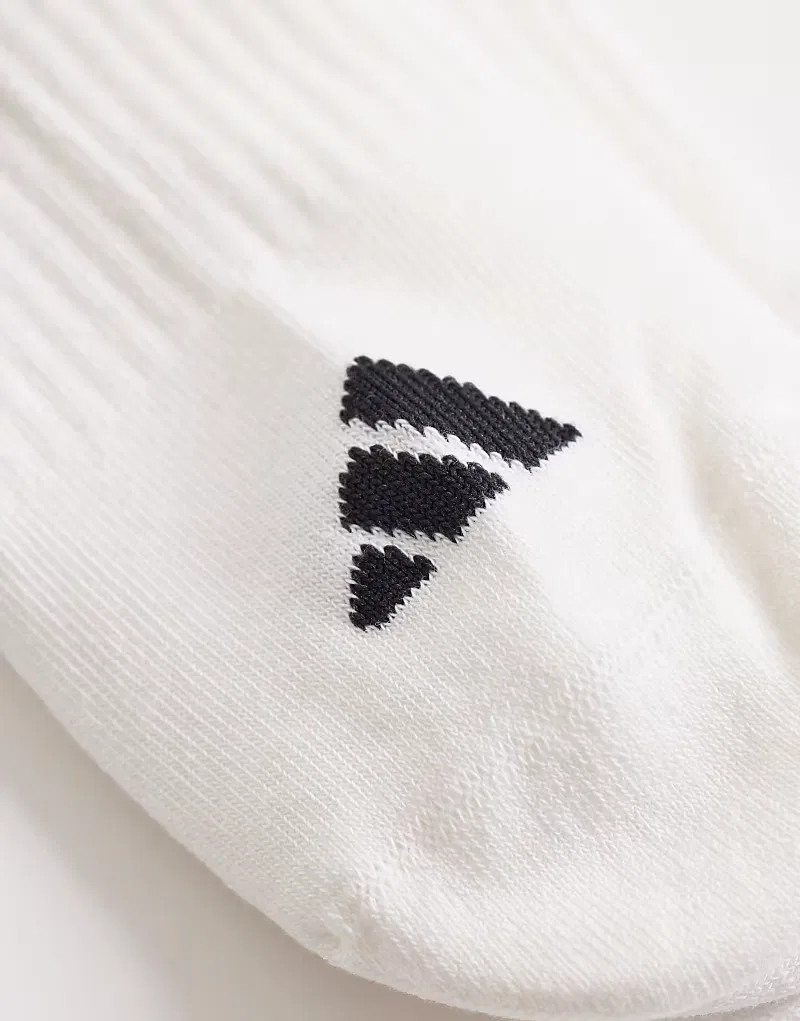 Комплект из 3 коротких носков Adidas Performance Sportswear белого и, черный — фото 2