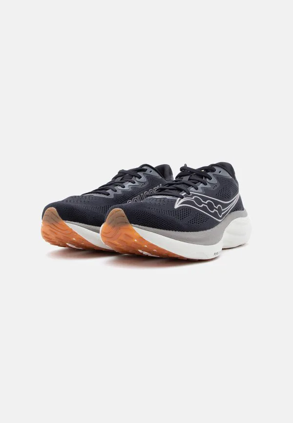 Кроссовки для бега по шоссе ride 19 Saucony, Black/Pewter — фото 2