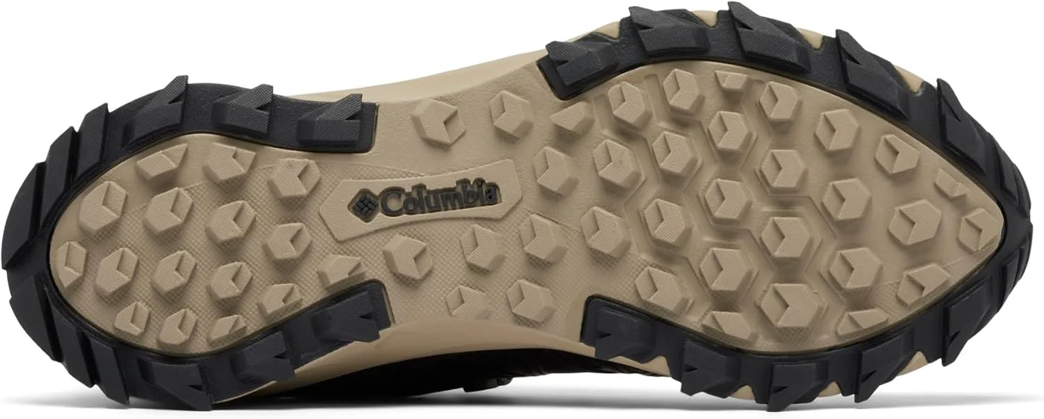 Мужские трекинговые и походные туфли Columbia Peakfreak 2 Outdry Low Rise из кожи, черный — фото 3