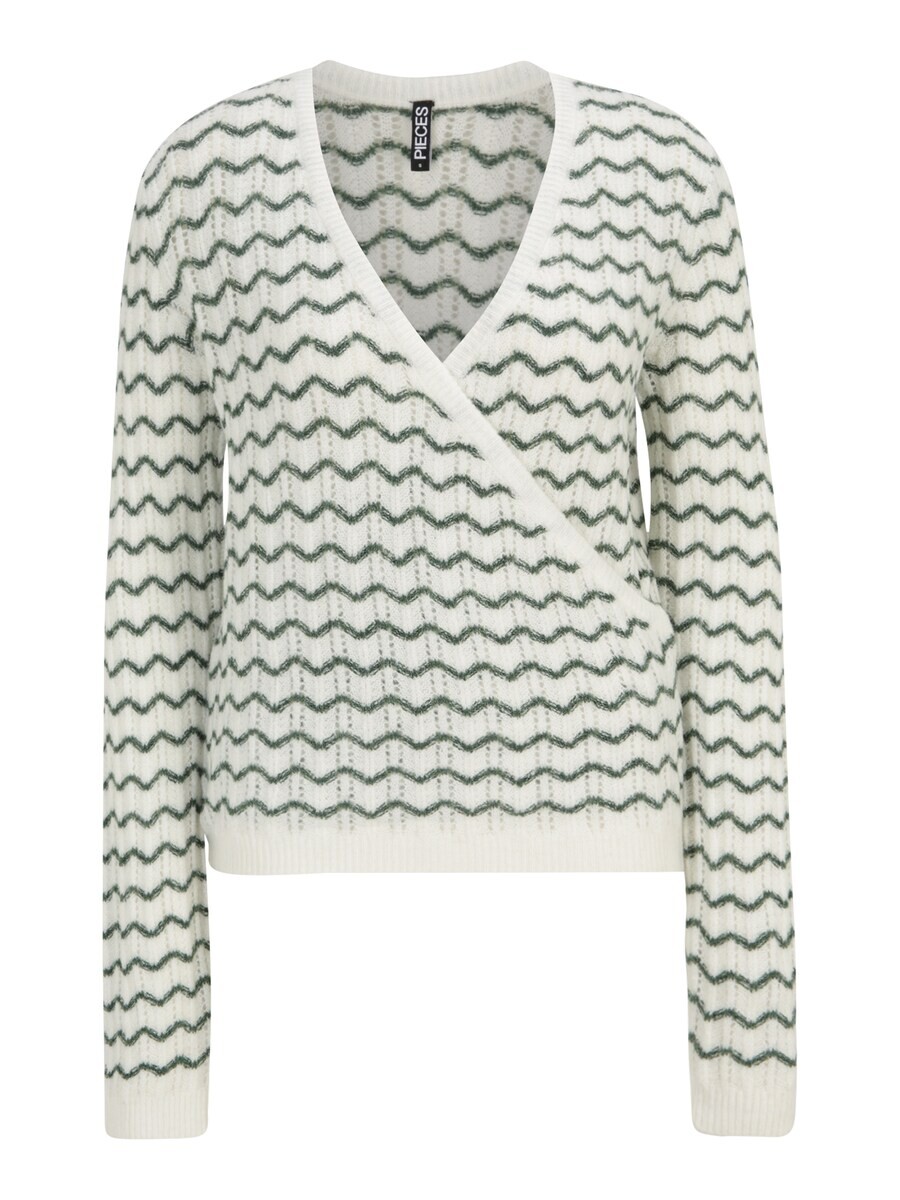

Тонкий вязаный свитер Pieces Tall Sweater JOYCE, белый