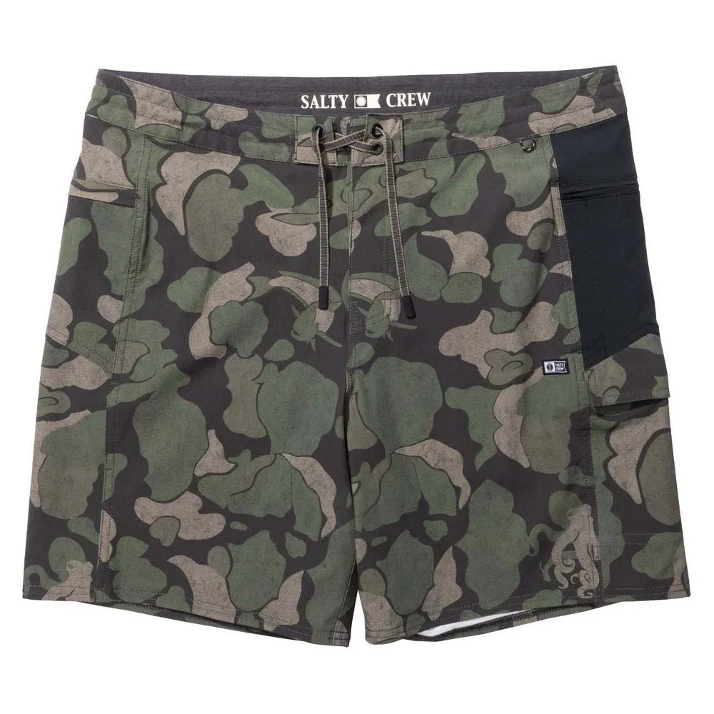 

Шорты для плавания Salty Crew Flagship boatshort, зеленый
