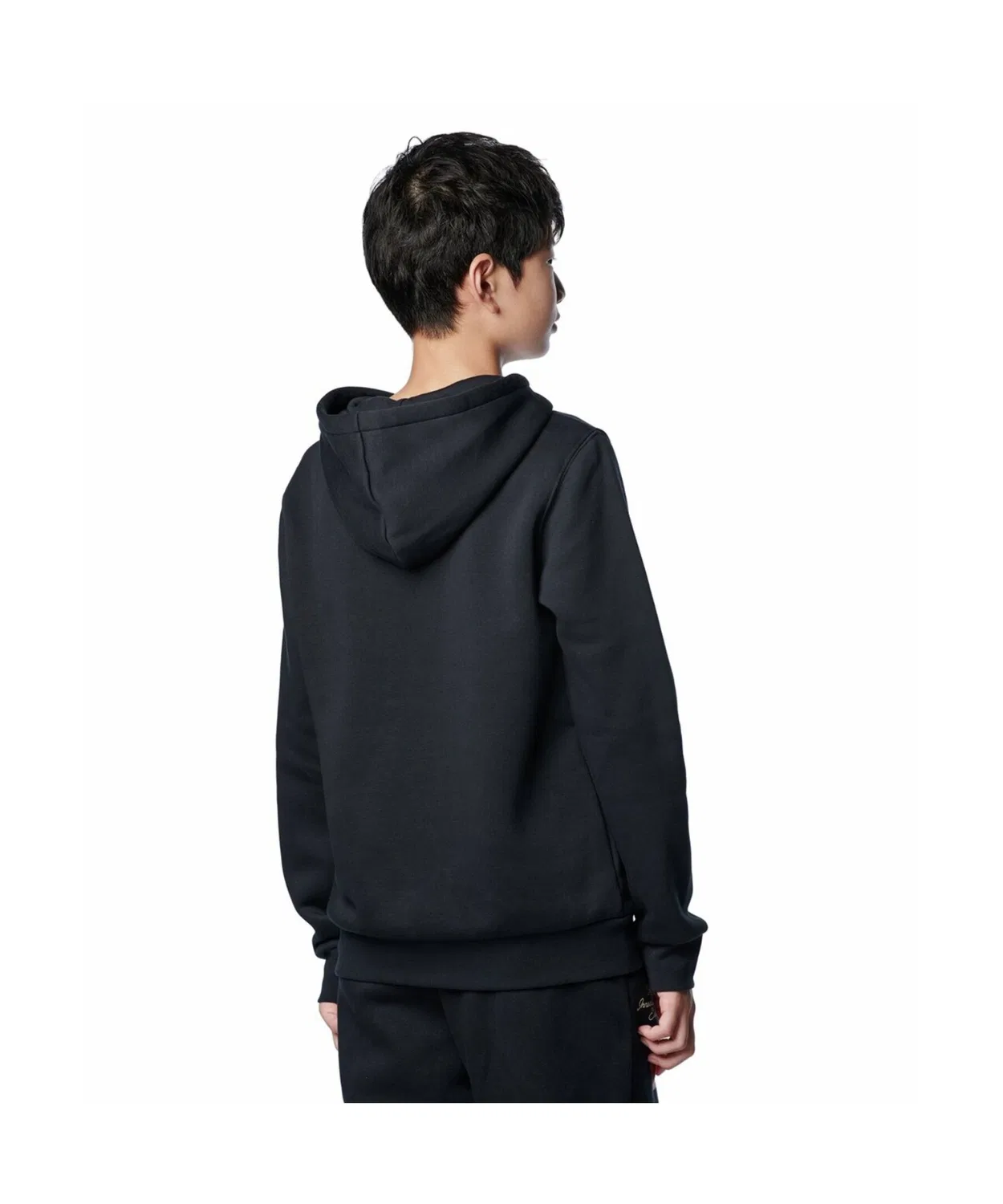 Флисовая кофта Under Armour Icon Fleece с капюшоном, длинный рукав, чёрный — фото 2