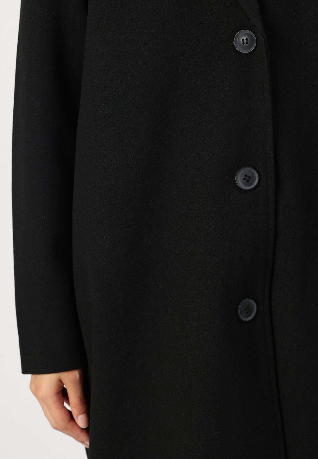 

Классическое пальто PCJULLE ULTRA LONG COAT CAMP Pieces, черный