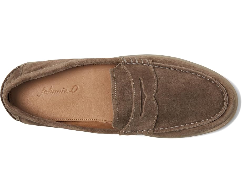 Лоферы johnnie-O Santa Monica Suede, цвет Tobacco — фото 2