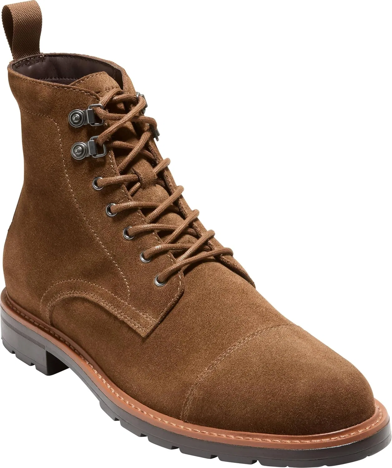Мужские туфли Cole Haan - Chamberlin Grand Cap Toe Oxford, Sp Brn Sde Brn Wr — фото 4