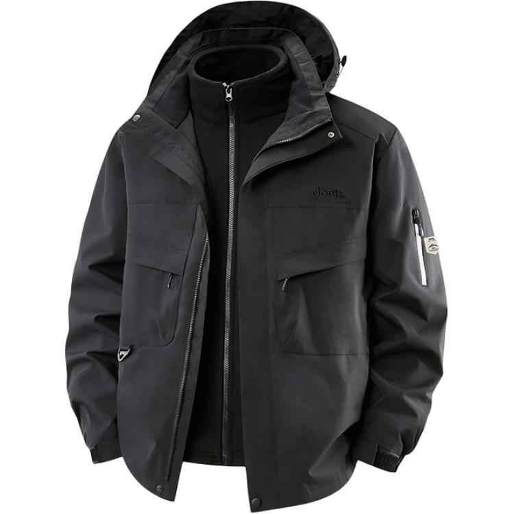 

Куртка Unisex Hooded Moderate Jeep, черный